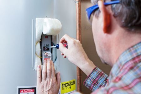 Residential water heater service